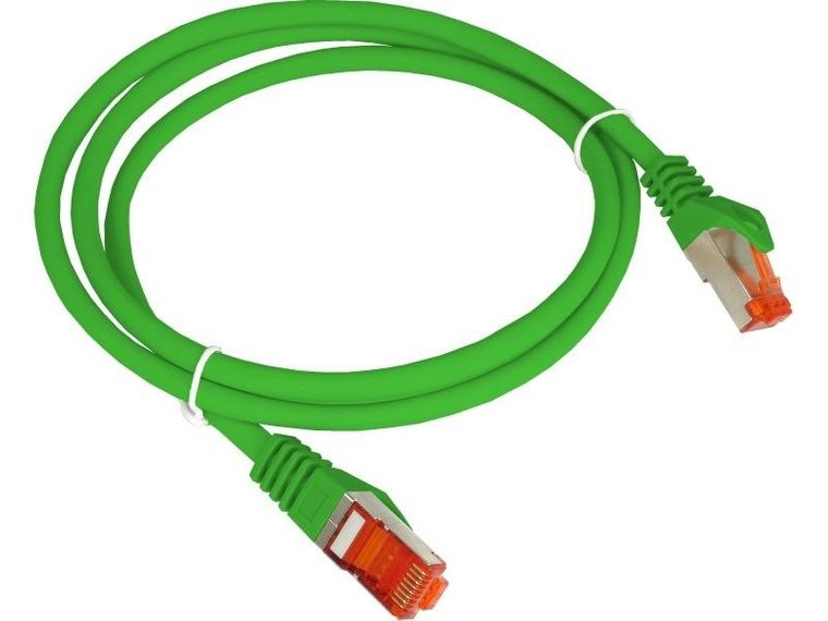Alantec, patchcord, F/UTP kat. 6, PVC, 2,0m, zielony