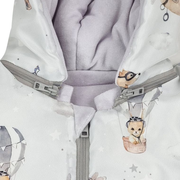 Albero Mio, Lot balonem, ponczo samochodowe