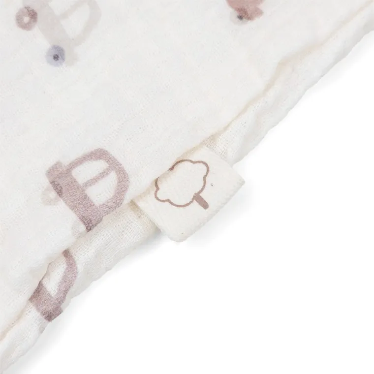 Albero Mio, Mini Cars, śpiworek do spania, muślinowy,TOG 0.5, rozmiar S