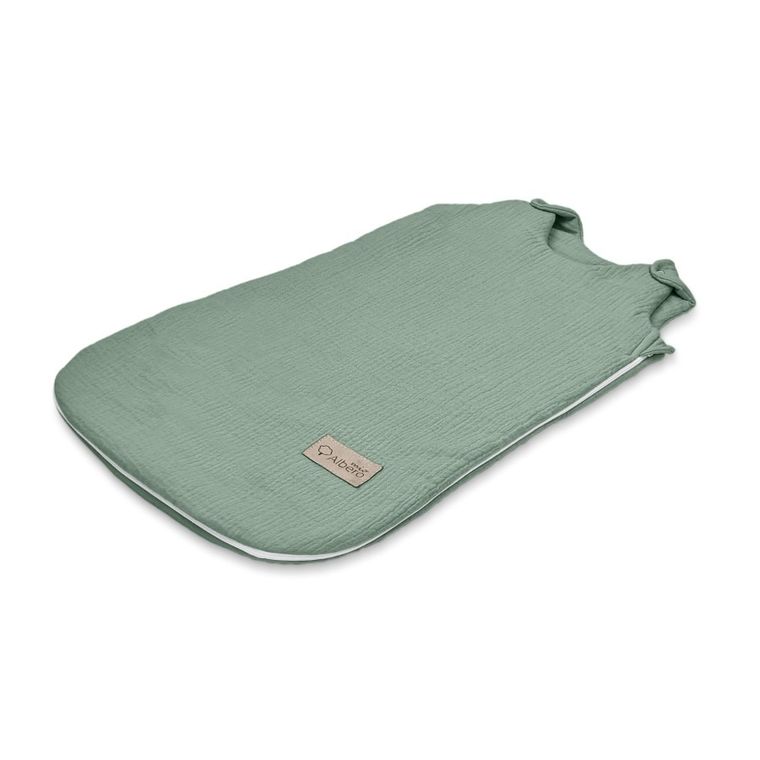 Albero Mio, śpiworek do spania, muślinowy, TOG 1.5, rozmiar S, zielony