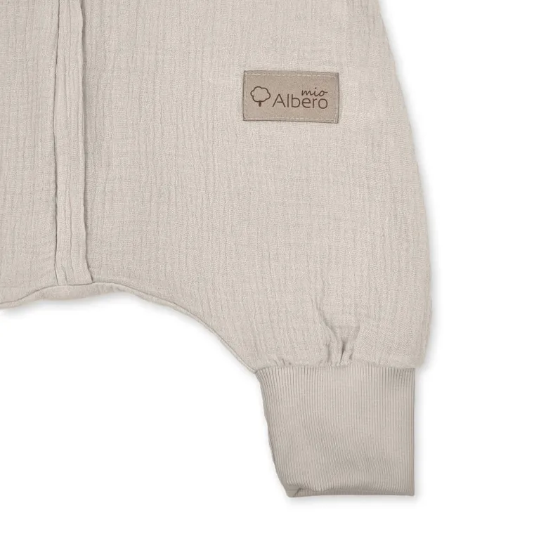 Albero Mio, śpiworek z nogawkami, muślinowy, TOG 0.5, rozmiar S