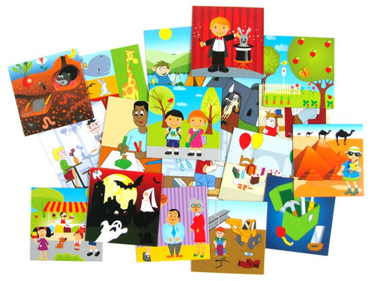 Albi, BrainBox, Moje pierwsze obrazki, gra edukacyjna