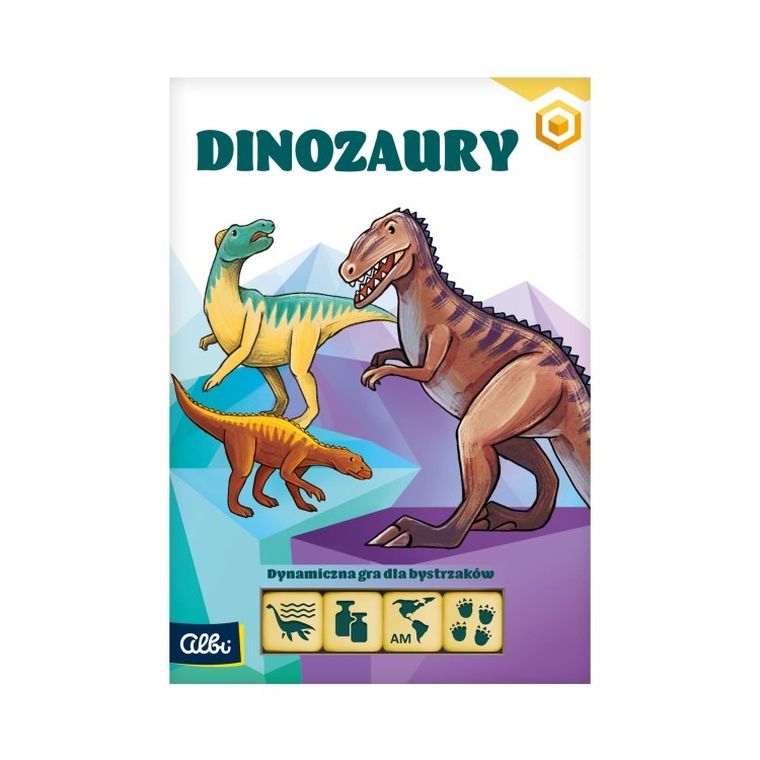 Albi, Kostki bystrzaka, Dinozaury, gra familijna