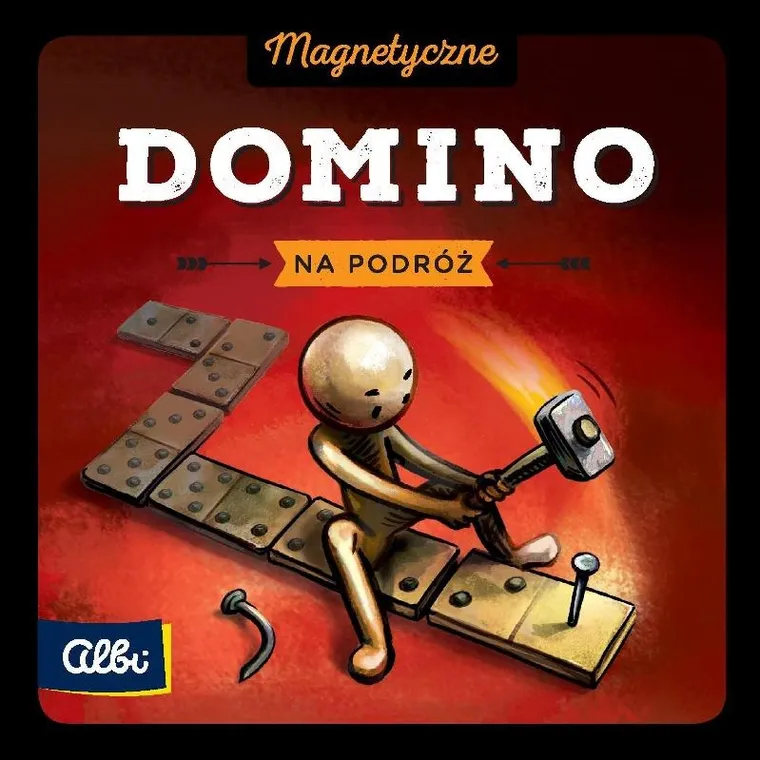 Albi, magnetyczne gry na podróż, domino