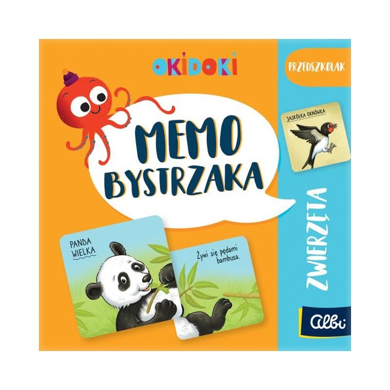 Albi. Okidoki. Zwierzęta. Gra memo