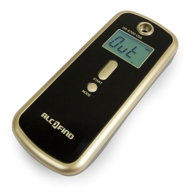Alcofind, alkomat elektrochemiczny, DA 8700