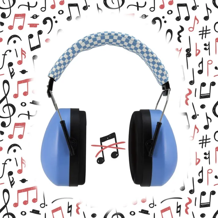 Alecto, BV-71, nauszniki wygłuszające dla dzieci, niebieskie