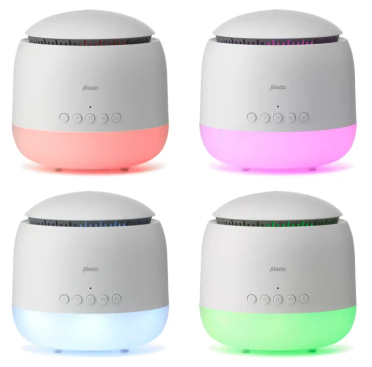 Alecto, nawilżacz powietrza z lampką