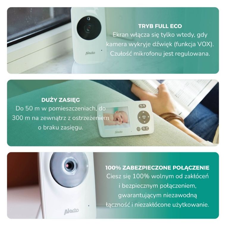 Alecto, niania elektroniczna, DVM-71