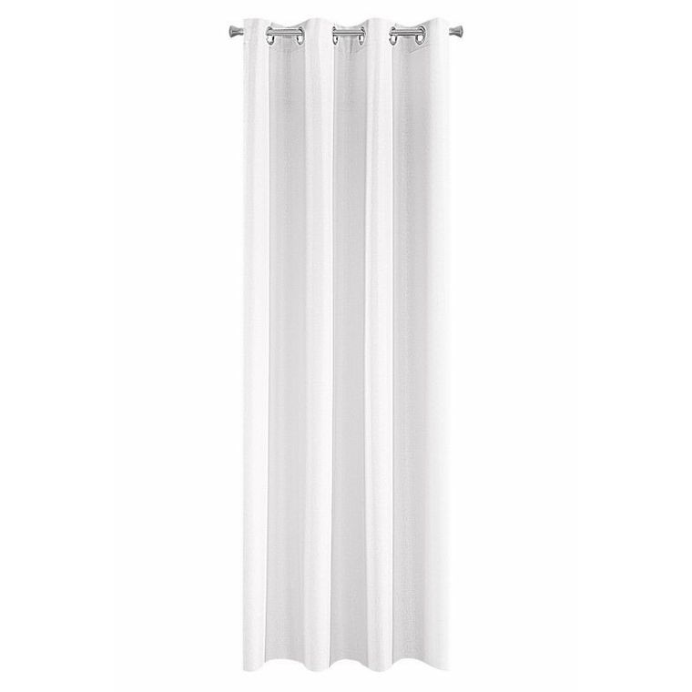 Alena, zasłona jednokolorowa ze srebrną nicią, 140-250 cm