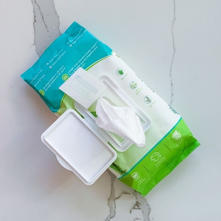 Aleva Naturals, bambusowe ręczniki nawilżane do mycia dziecka