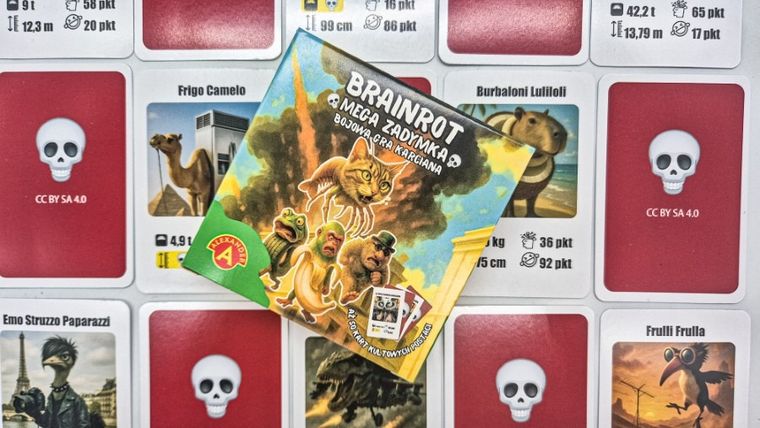Alexander, Brainrot, Mega Zadymka, gra karciana