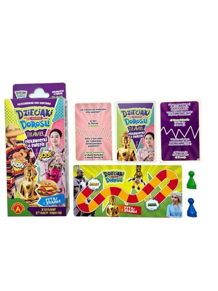 Alexander, Ciekawostki o Świecie, Travel, Pytaj i zgaduj, familijna gra karciana