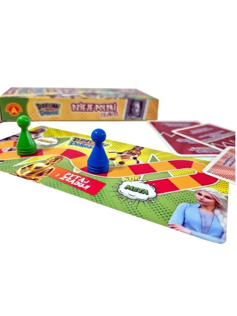 Alexander, Dzieje Polski, Travel, Pytaj i zgaduj, familijna gra karciana