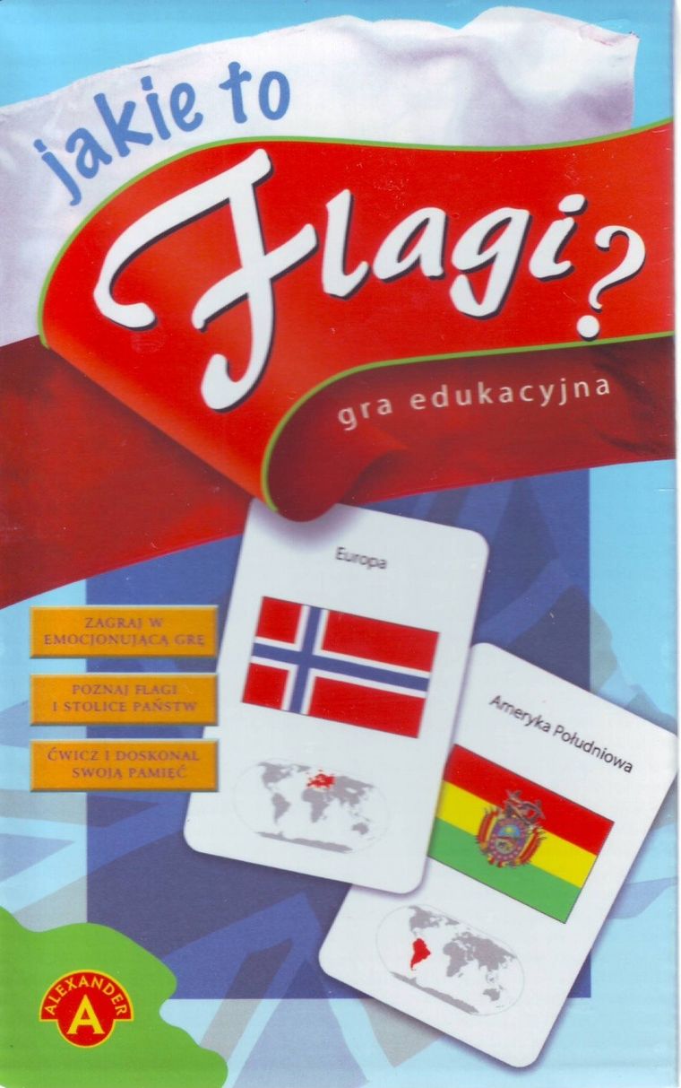 Alexander, Jakie to flagi? gra edukacyjna