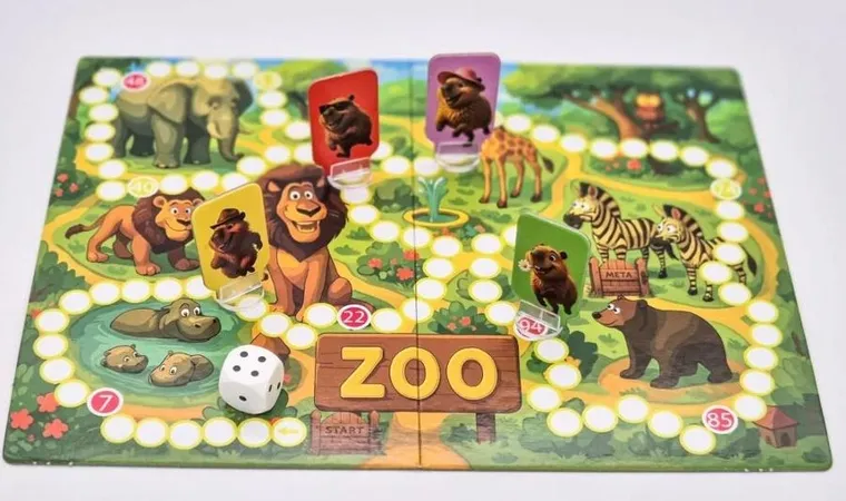 Alexander, Kapibary w akcji, Ucieczka z zoo, gra familijna