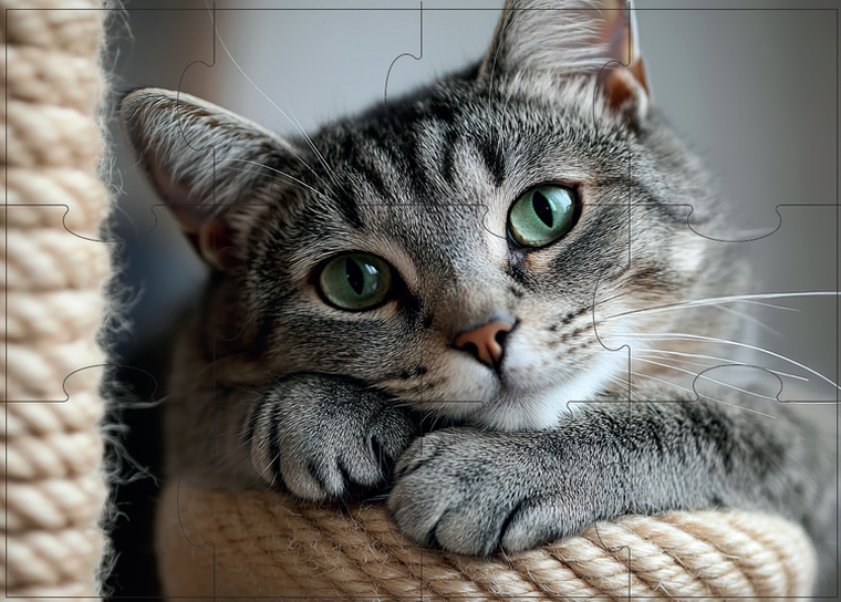 Alexander, Kot, puzzle, 12 elementów