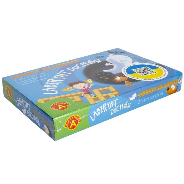 Alexander, Łowcy Skarbów, Labirynt Duchów, 2w1, gra familijna