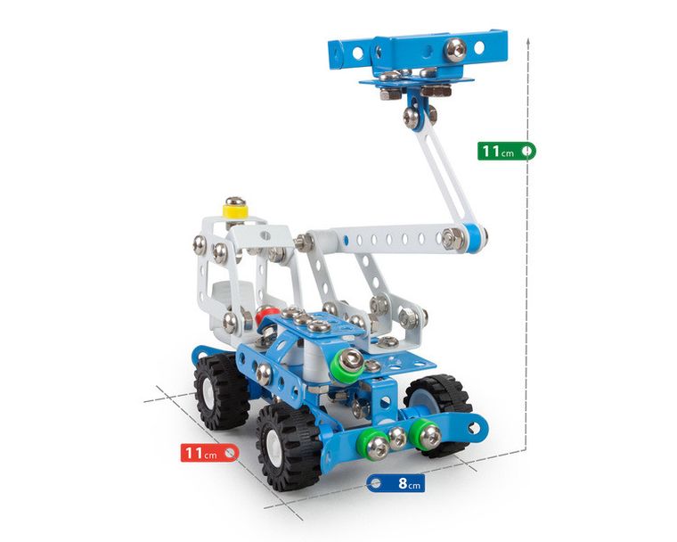 Alexander, Mały Konstruktor, Atlas, zestaw konstrukcyjny, 211 elementów