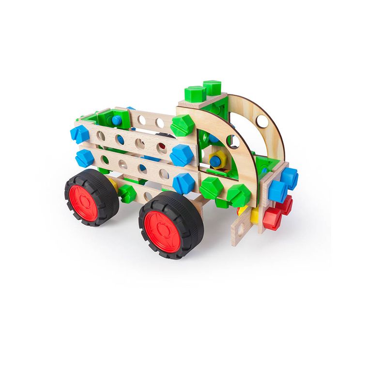 Alexander, Mały Konstruktor, Junior, Ciężarówka, zestaw konstrukcyjny 3w1, 95 elementów