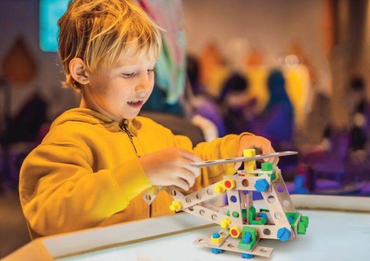 Alexander, Mały Konstruktor, Junior, Helicopter, zestaw konstrukcyjny 3w1, 80 elementów