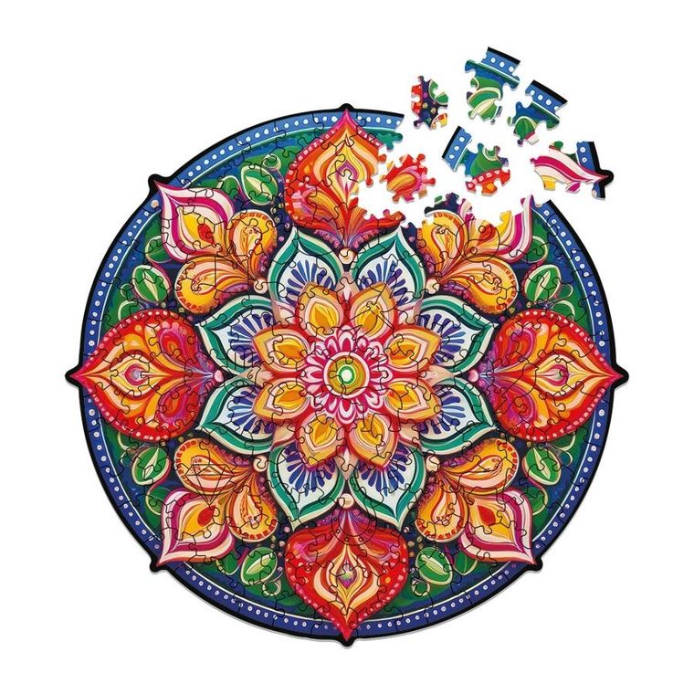 Alexander, Mandala nadziei, puzzle drewniane, 150 elementów