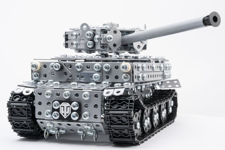Alexander, Metalcraft, World of Tanks, czołg Tiger I, model do składania