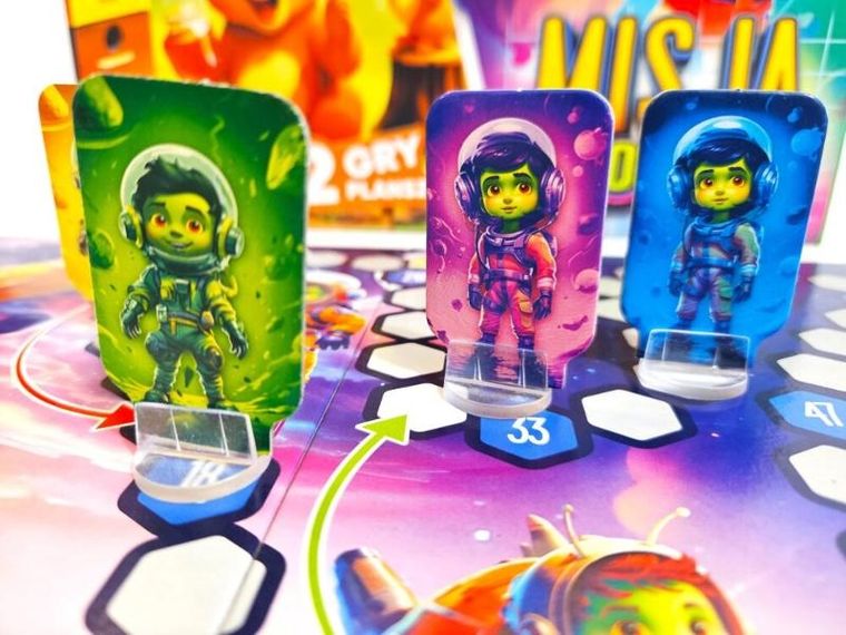 Alexander, Misiowa Przygoda/Misja w Kosmosie, gra familijna