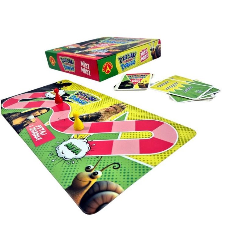 Alexander, Misz Masz, Pytaj i zgaduj, familijna gra karciana