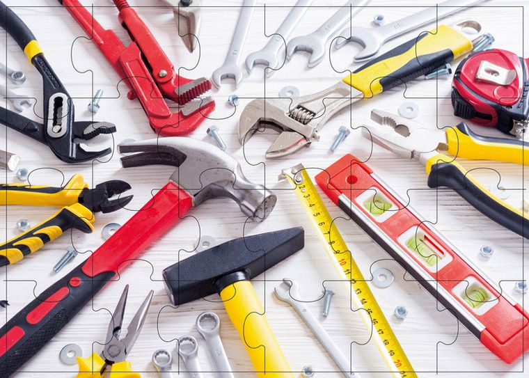 Alexander, Narzędzia, puzzle, 24 elementów