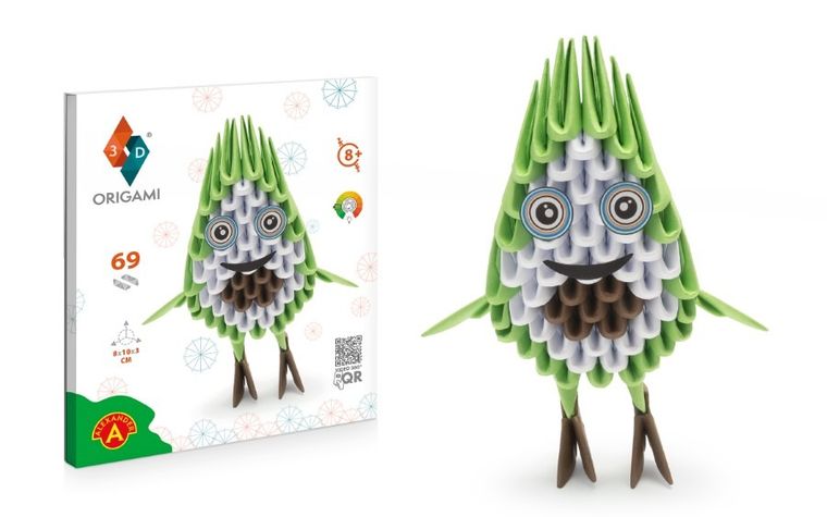 Alexander, Origami 3D, Awokado