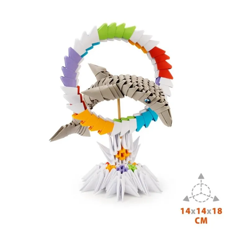 Alexander, Origami 3D, Delfin, zestaw kreatywny
