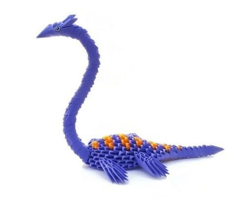 Alexander, Origami 3D, Plezjozaur, zestaw kreatywny