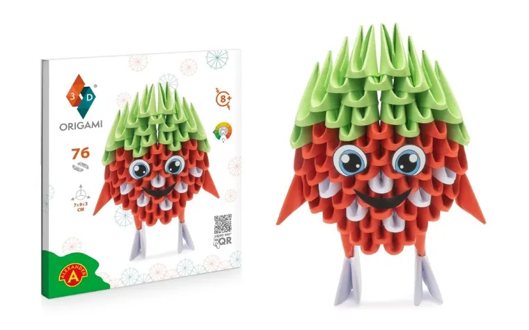 Alexander, Origami 3D, Truskawka