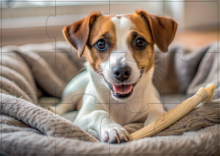 Alexander, Pies, puzzle, 12 elementów