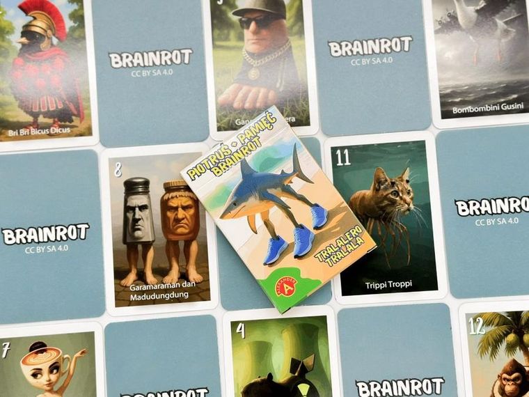 Alexander, Piotruś + Pamięć, Brainrot, Tralalero Tralala, gra karciana