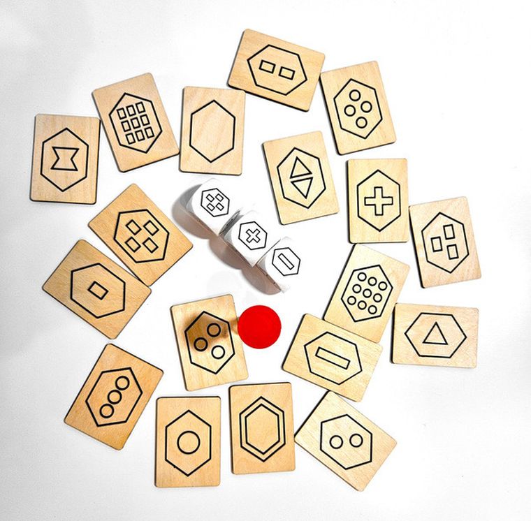 Alexander, Silver, Kostki z piktogramami, gra losowa