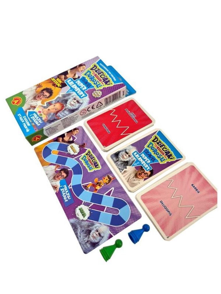 Alexander, Super Kalambury, Travel, Pokazuj i zgaduj, familijna gra karciana