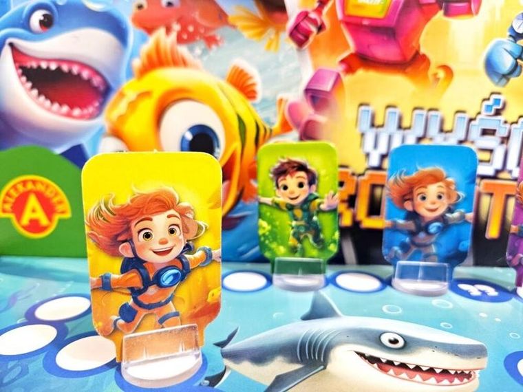 Alexander, Szybka Rybka/Wyścig Robotów, gra familijna