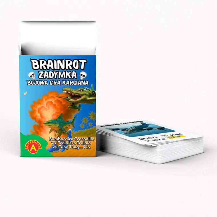 Alexander, Zadymka, Brainrot, gra karciana