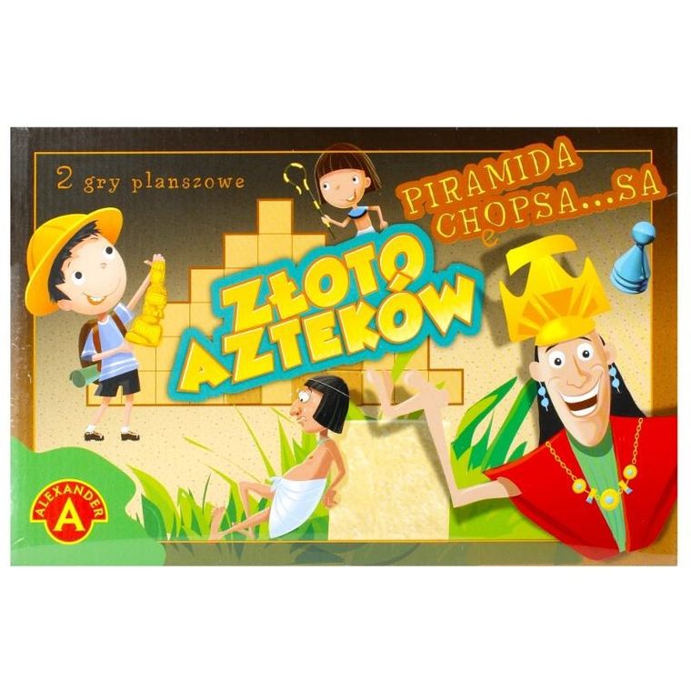 Alexander, Złoto Azteków. Piramida Chopsa...sa, gra planszowa