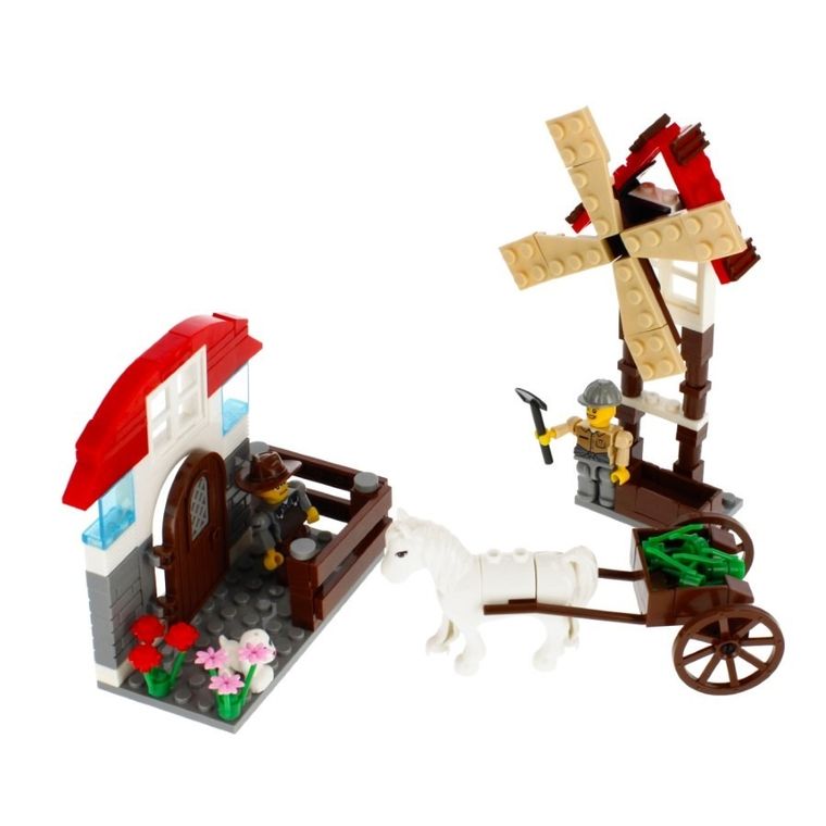 Alleblox, farma, klocki konstrukcyjne, 183 elementy