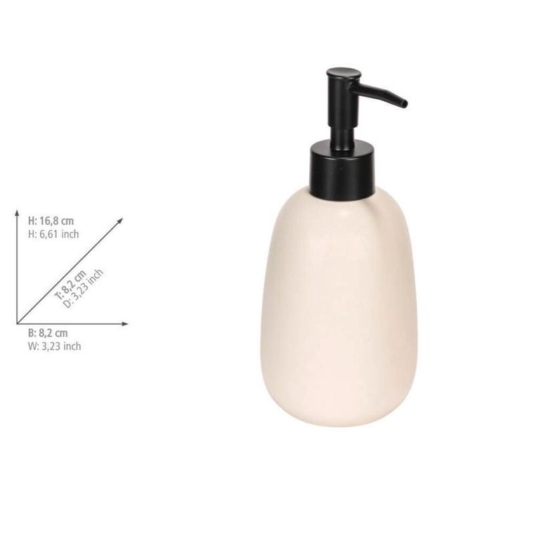 Allstar, Margo, ceramiczny dozownik, średnica 8,2 cm