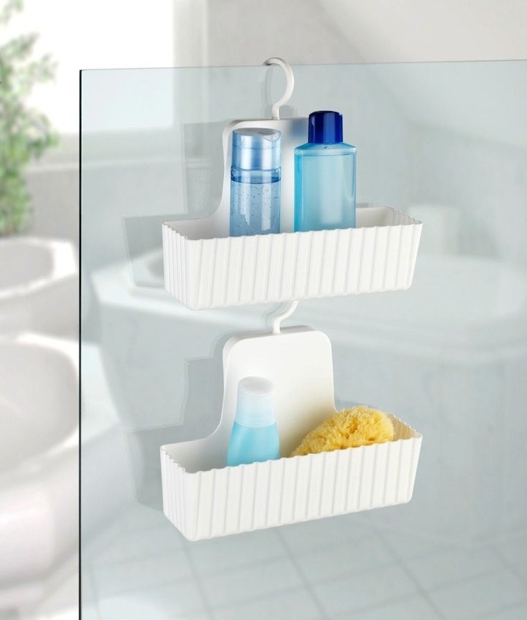 Allstar, półka łazienkowa, wisząca, Minas Allstar, biała