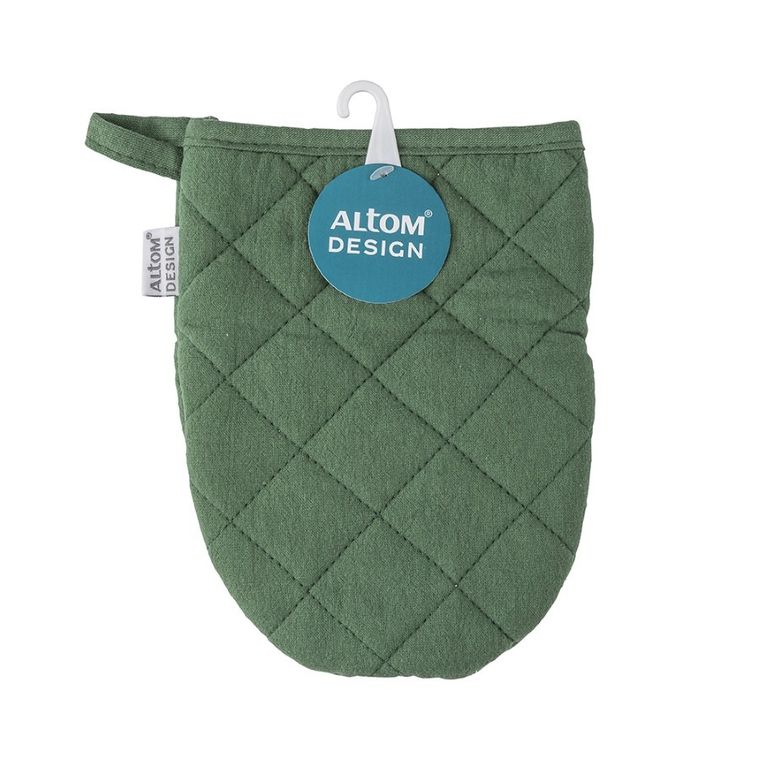 Altom Design, chwytak kuchenny, 14-20 cm, 100% bawełna, zieleń