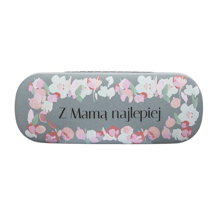 Altom Design, etui na okulary, z mamą najlepiej, 16-6-4 cm