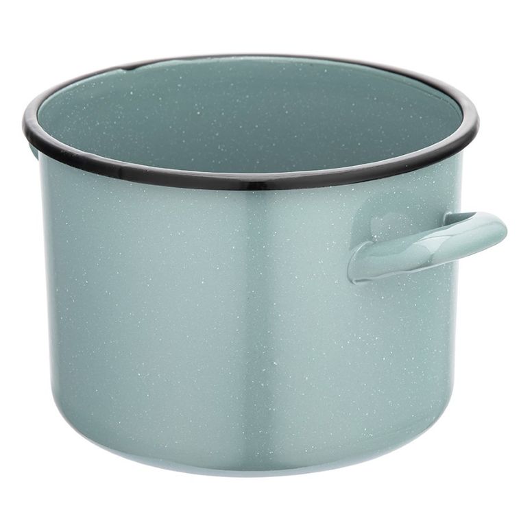 Altom Design, garnek prosty, szałwiowy nakrapiany, 5,8l, 22-16 cm