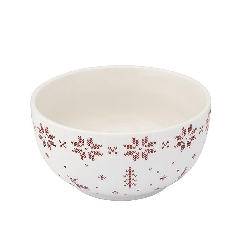 Altom Design, Grenlandia, miska nbc, 13 cm, 600 ml, bordowy