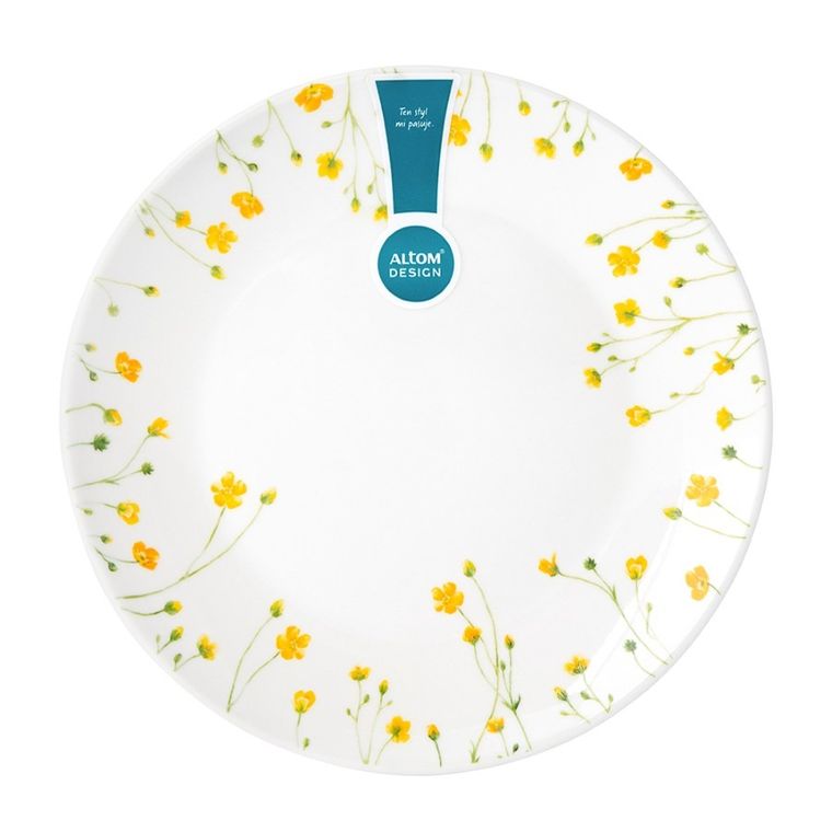 Altom Design, kaczeńce, talerz deserowy nbc, 19 cm