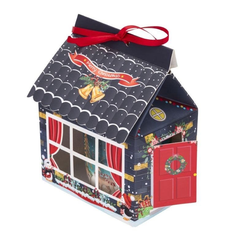 Altom Design, kubek baryłka szeroka, 400 ml z maskotką renifer domek